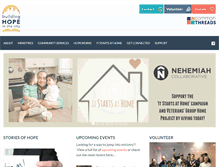 Tablet Screenshot of buildinghopeinthecity.org